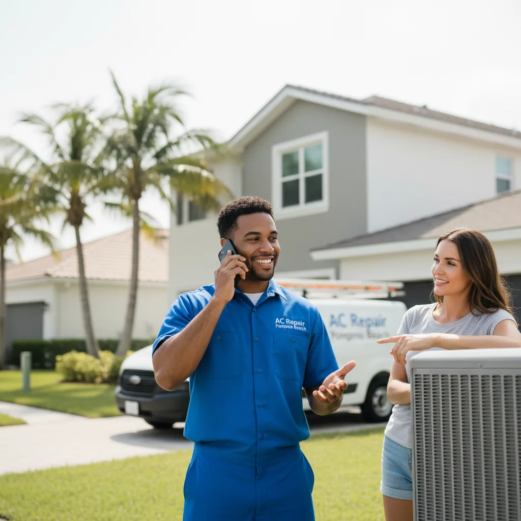 AC Repair Pompano Beach customer support in George
